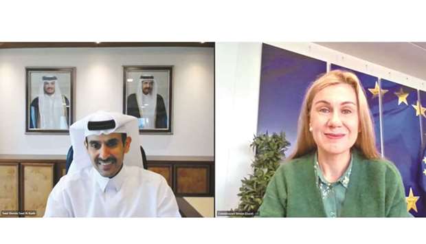 Discussions during the meeting, which was held virtually, dealt with various aspects of co-operation in the energy field between Qatar and the European Union, and means to enhance them.