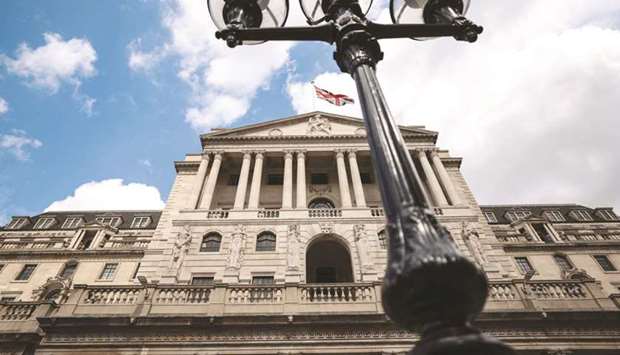The Bank of England headquarters in the City of London. A warning shot buried deep in the BoEu2019s policy documents two weeks ago indicating that interest rates could rise as early as this year suddenly is becoming a more distinct possibility.