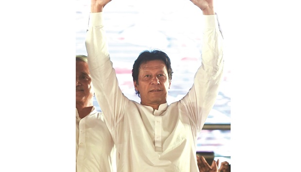 (File photo) Former Pakistan prime minister Imran Khan