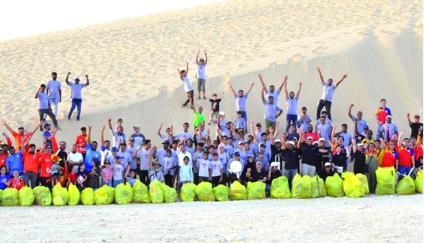 The initiative came as part of this yearu2019s celebration of Qatar Sustainability Week.