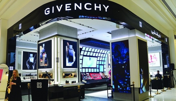 The Givenchy Beauty boutique at Place Vendome. PICTURES: Shaji Kayamkulam.