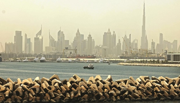 A general view of Dubaiu2019s Port Rashid. The UAE is targeting more than 300 digital firms under a programme launched in July and about 40 companies are in the process of moving, Minister of State for Foreign Trade, Thani al-Zeyoudi, said in an interview.