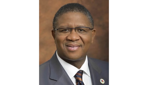 South Africa Minister of Transport Fikile Mbalula.