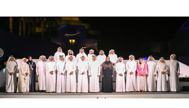 HE Sheikha Al Mayassa bint Hamad bin Khalifa al-Thani, Chairperson of Qatar Museums, attended the official unveiling of Safar along with several senior government officials.