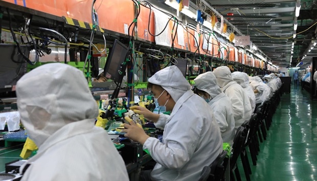 Foxconn Technology Group, which runs the facility, acknowledged the flare-up on Wednesday but said ,operation and production... is relatively stable,.