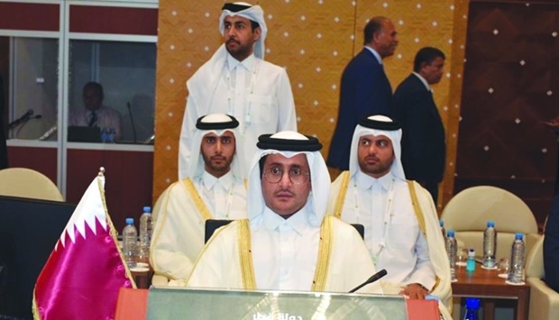 Dr Saud bin Abdullah al-Attiyah, Deputy Undersecretary for Economic Affairs at the Ministry of Finance headed Qataru2019s delegation.