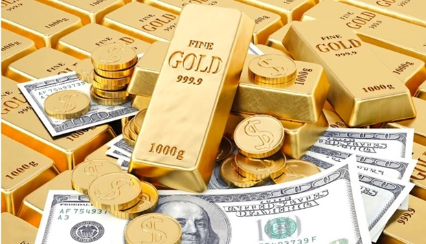 The dollar index fell 0.2%, making gold, which is priced in the greenback, more attractive to holders of other currencies.
