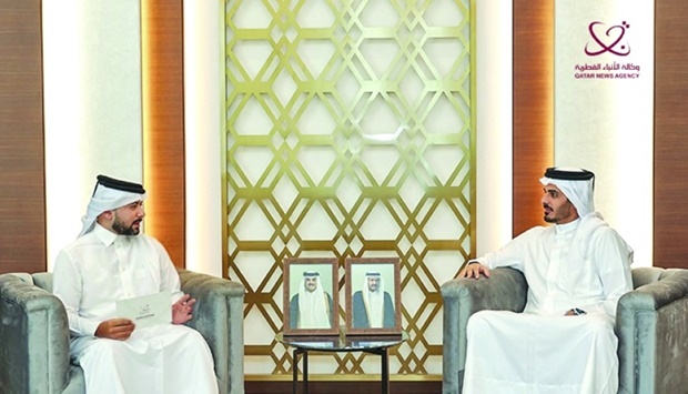 HE Sheikh Khalifa bin Hamad al-Thani while speaking to QNA.