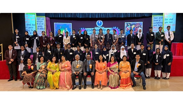 Eight Indian schools participated in the competitions in different categories for students of grade III to XII.