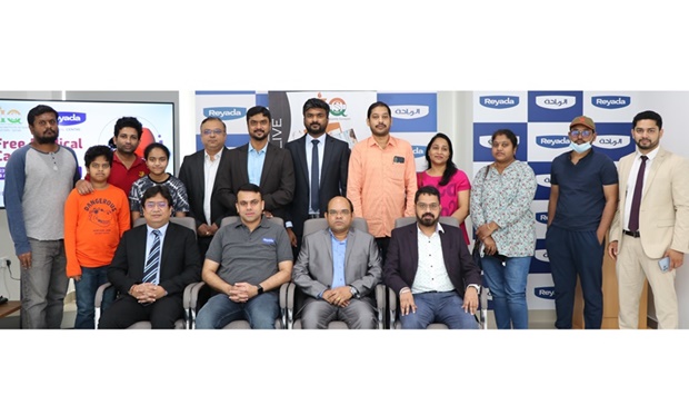 Indian Institute of Quantity Surveyors - Qatar Chapter recently conducted a medical camp for its members and their families at Reyada Medical Centre. Chapter general secretary Sunil Kamalaksha commenced the event.