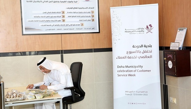 The municipality reviewed their opinions and assessment of the services offered so as to improve and develop them.