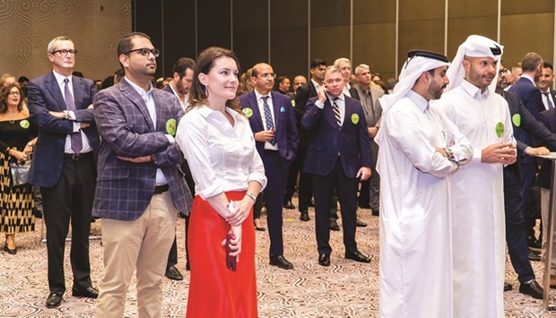 The event, which was held after two years after the Covid-19 pandemic, was organised by chambers of commerce and business councils from Italy, the US, Spain, Germany, and France, as well as the Qatari-British Business Forum.
