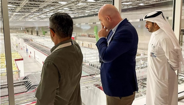 President Gianni Infantino visited three critical tournament operations centres across Qatar, as the countdown continues to the FIFA World Cup Qatar 2022.
