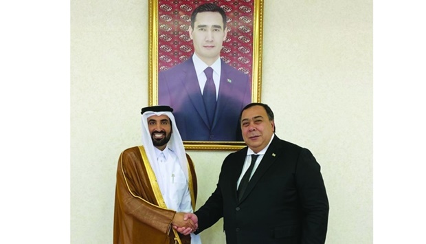 The message was delivered by acting charge d'affaires at the Qatari embassy in Ashgabat Mohamed Meshal al-Otaibi during a meeting with Turkmenistan Deputy Foreign Minister Matiyev Berdyniyaz.
