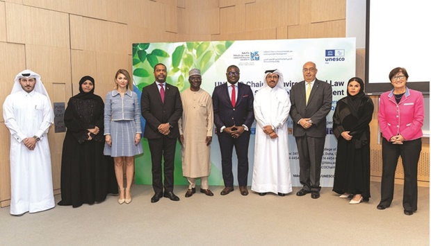 The inaugural chairholder, Dr Damilola S Olawuyi, professor and associate dean for research at the HBKU College of Law, presented his first lecture setting out his vision for the chair.