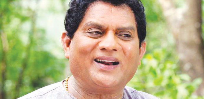 Jagathy : health improves.