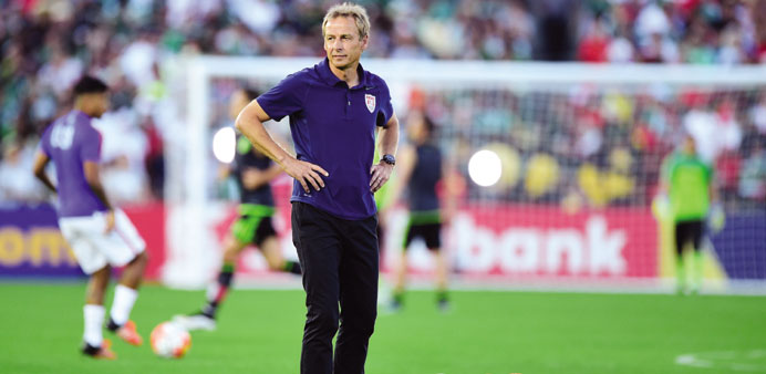 US coach Jurgen Klinsmann.