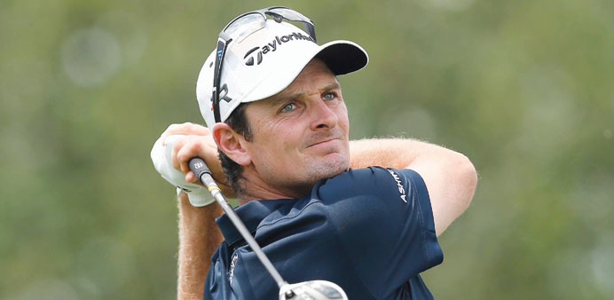 Justin Rose posted a three-under-par 68 to move to five-under-par to take the lead on day two of the Scottish Open at Royal Aberdeen yesterday.