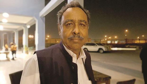 BIG TICKET: Ayub Khawar is one of the pioneers of PTV.         Photo by Umer Nangiana