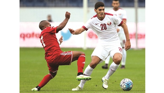 Qatar midfielder Karim Boudiaf (right) has been a standout performer for his country.