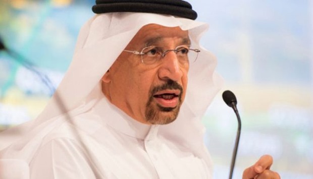 Khalid al-Falih was expected to meet other energy ministers from OPEC  on Friday