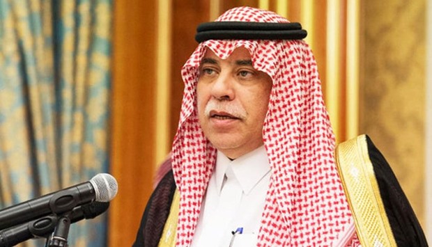 Saudi Arabia's Minister of Commerce and Investment Majid bin Abdullah al-Qasabi. 
