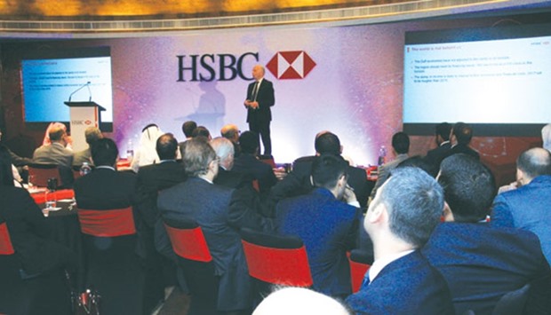 The HSBC economists roadshow in Qatar.