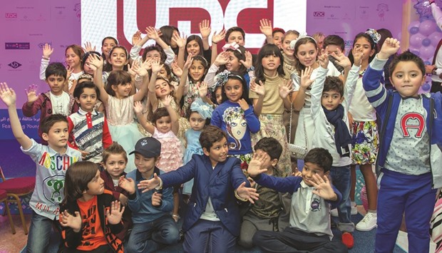 Children at the event.