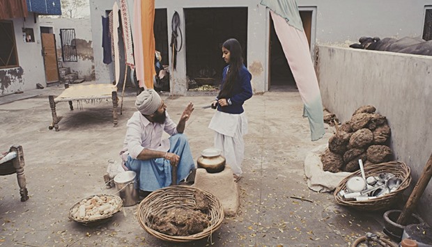 A scene from Heer by Honey B Singh.