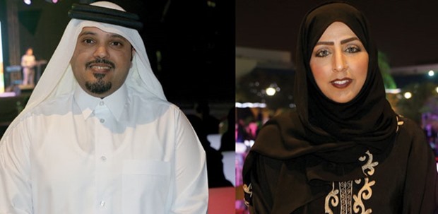 Hussain al-Marri says his studies have helped him advance his career. Right:  Hyam al-Qahtani says more women are getting to important positions in Qatar.   Photos by Umer Nangiana