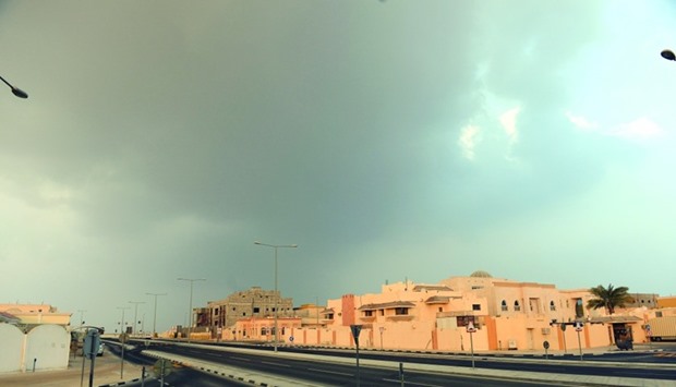Overcast conditions in Doha on Wednesday. PICTURE: Shaji Kayamkulam