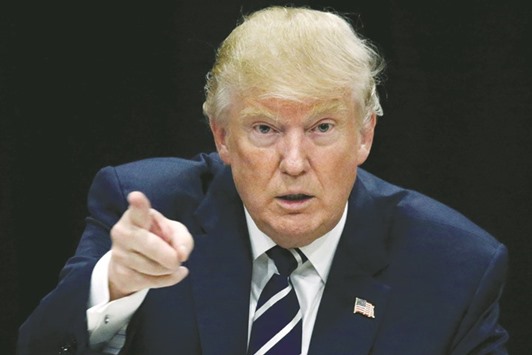 Trump: Carrying out pledge to abandon the landmark TPP pact.