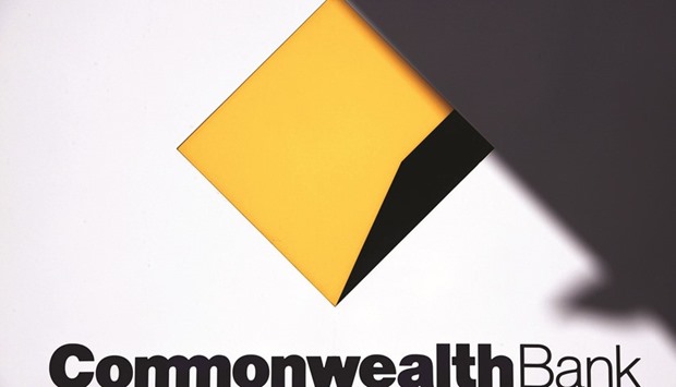 Australiau2019s Commonwealth Bank logo is seen at a branch in Sydney. The rise in short interest on Commonwealth Bank and its three largest rivals is a side-effect of the global bond rout caused by Donald Trumpu2019s US presidential election victory.