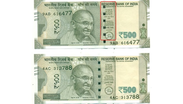They were meant to replace the demonetised currency, but some new 500-rupee notes are causing some c