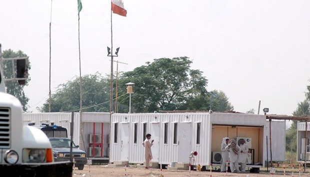 An office of Geofizyka Krakow in Pakistan