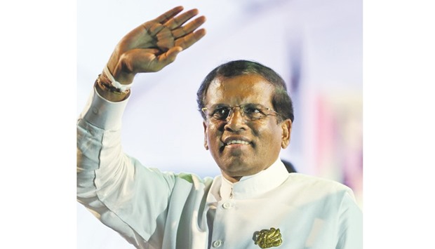 Maithripala Sirisena: u201cI am asking Donald Trump to help completely clear my country (of war crimes allegations) and allow us to start afresh.u201d