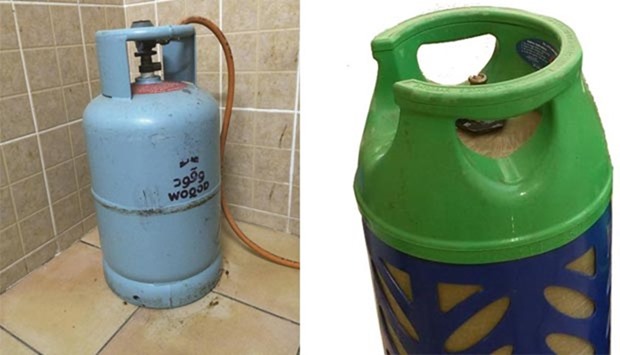 Woqodu2019s offer to customers to switch from metal cylinders (left) to Shafaf has been extended to December 31.
