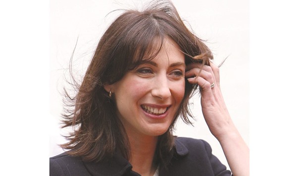 Samantha Cameron: debuts fashion label