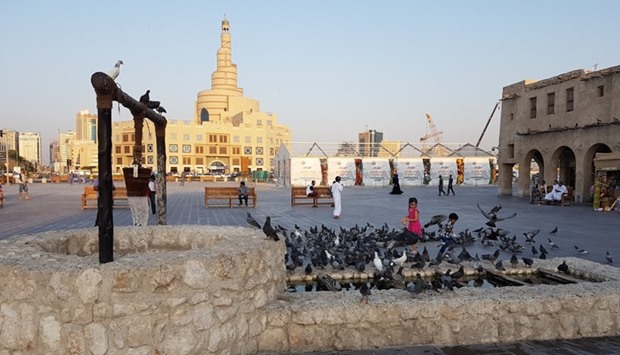 The Souq Waqif is a popular destination for tourists in Qatar, including cruise passengers. PICTURE: Joey Aguilar.