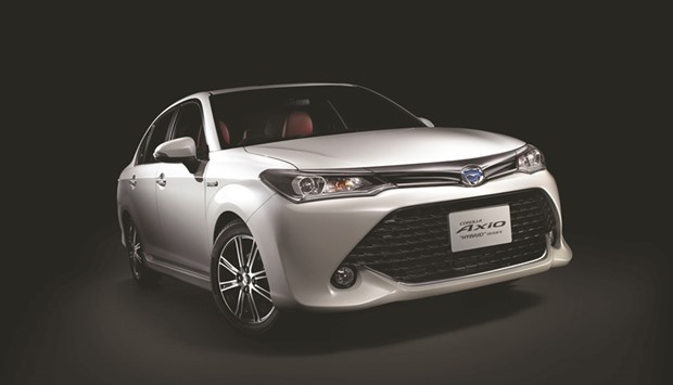 A view of the 11th generation model of Corolla. Since the first model went on sale in Japan on November 5, 1966, some 44.3mn Corollas have been sold globally through the end of September.