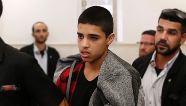 Ahmed Manasra,  14-year old Palestinian boy