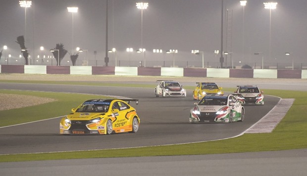 WTCC cars will be seen (and heard) in action at the Losail International Circuit, on November 24 & 25.