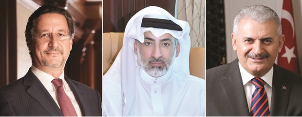 Makkawi, al-Marri and Yildirim at the IAC meet.