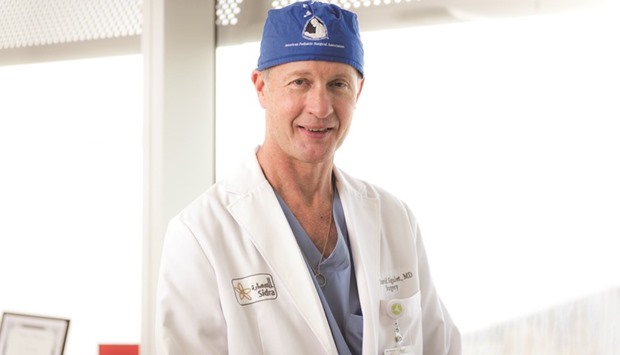 Dr David Sigalet, chief of surgery, Sidra.