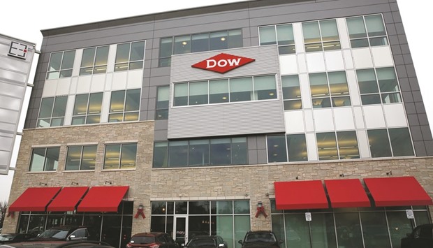 A Dow Chemical office in Midland, Michigan. Dow-DuPont, the first of a trio of mega-deals reshaping the agrichemicals industry, is embroiled in an extended probe by the EU over concerns that the combination may reduce competition for crop protection, seeds and some petrochemicals.