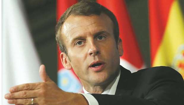 Emmanuel Macron says the decision should not ,add to the instability of the region,.