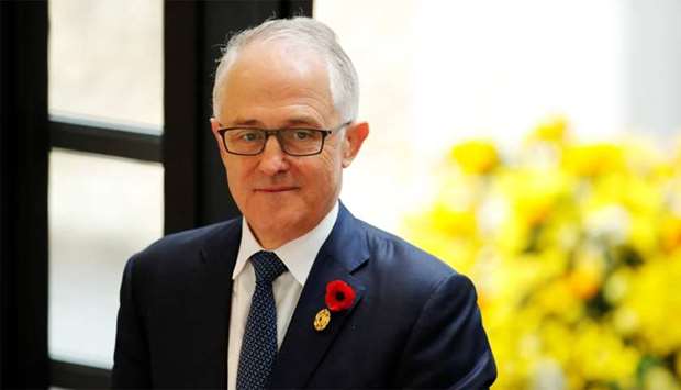 Australia's Prime Minister Malcolm Turnbull attends the APEC Economic Leaders' Meeting in Danang, Vi