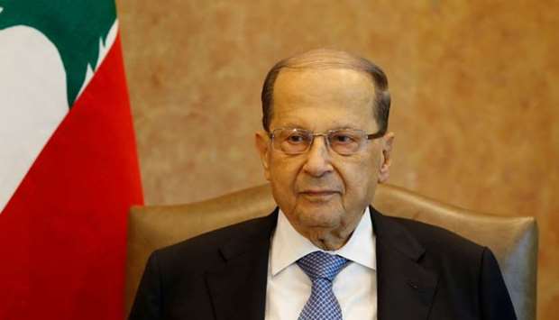 ,Lebanon does not accept its prime minister being in a situation at odds with international treaties,, Aoun said.