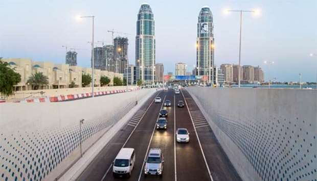 The opening of two new tunnels in September eased traffic congestion coming in and out of The Pearl-Qatar.