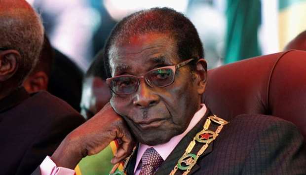 Robert Mugabe was ousted in November last year. 